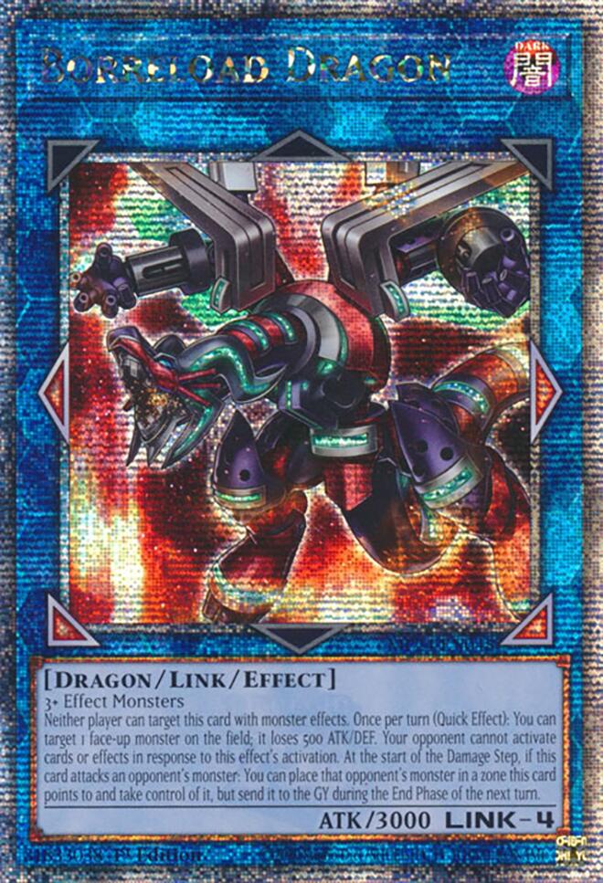 Borreload Dragon (Alternate Art) [MP24-EN048] Quarter Century Secret Rare | Galactic Gamez