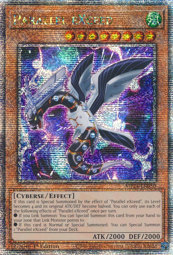 Parallel eXceed [MP24-EN050] Quarter Century Secret Rare | Galactic Gamez