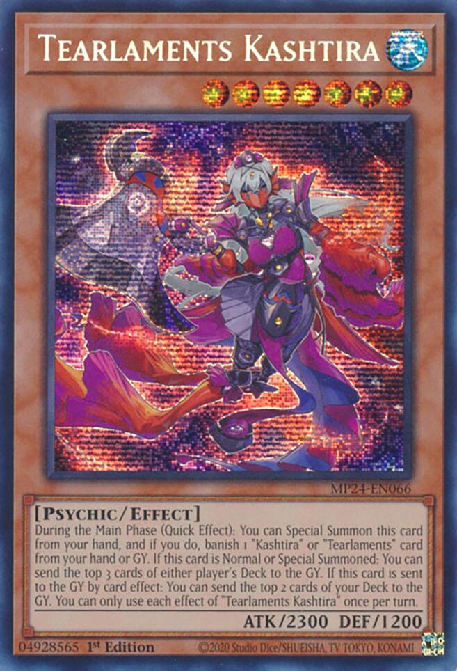 Tearlaments Kashtira [MP24-EN066] Prismatic Secret Rare | Galactic Gamez