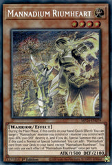 Mannadium Riumheart [MP24-EN079] Prismatic Secret Rare | Galactic Gamez