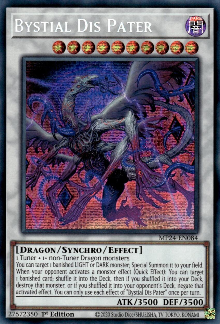 Bystial Dis Pater [MP24-EN084] Prismatic Secret Rare | Galactic Gamez