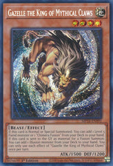 Gazelle the King of Mythical Claws [MP24-EN091] Prismatic Secret Rare | Galactic Gamez