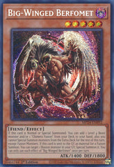 Big-Winged Berfomet [MP24-EN092] Prismatic Secret Rare | Galactic Gamez