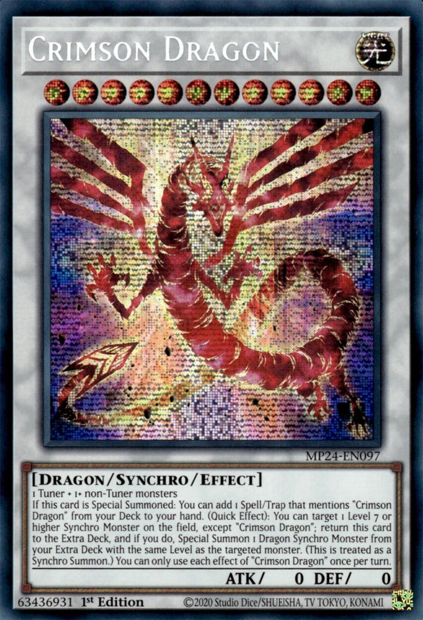 yugioh prismatic cards Yu-Gi-Oh! Official Card Game DIFO-JP008 Secret Rare MP24-EN150 Heavy Polymerization Prismatic