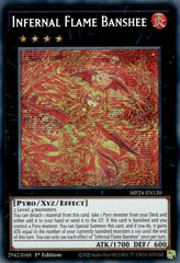 Infernal Flame Banshee [MP24-EN120] Prismatic Secret Rare | Galactic Gamez