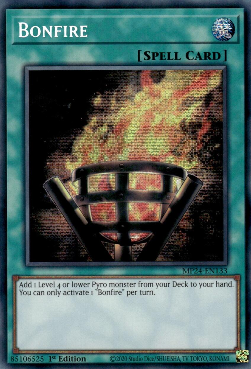 Bonfire [MP24-EN133] Prismatic Secret Rare | Galactic Gamez