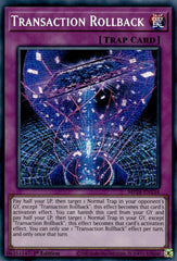 Transaction Rollback [MP24-EN134] Prismatic Secret Rare | Galactic Gamez