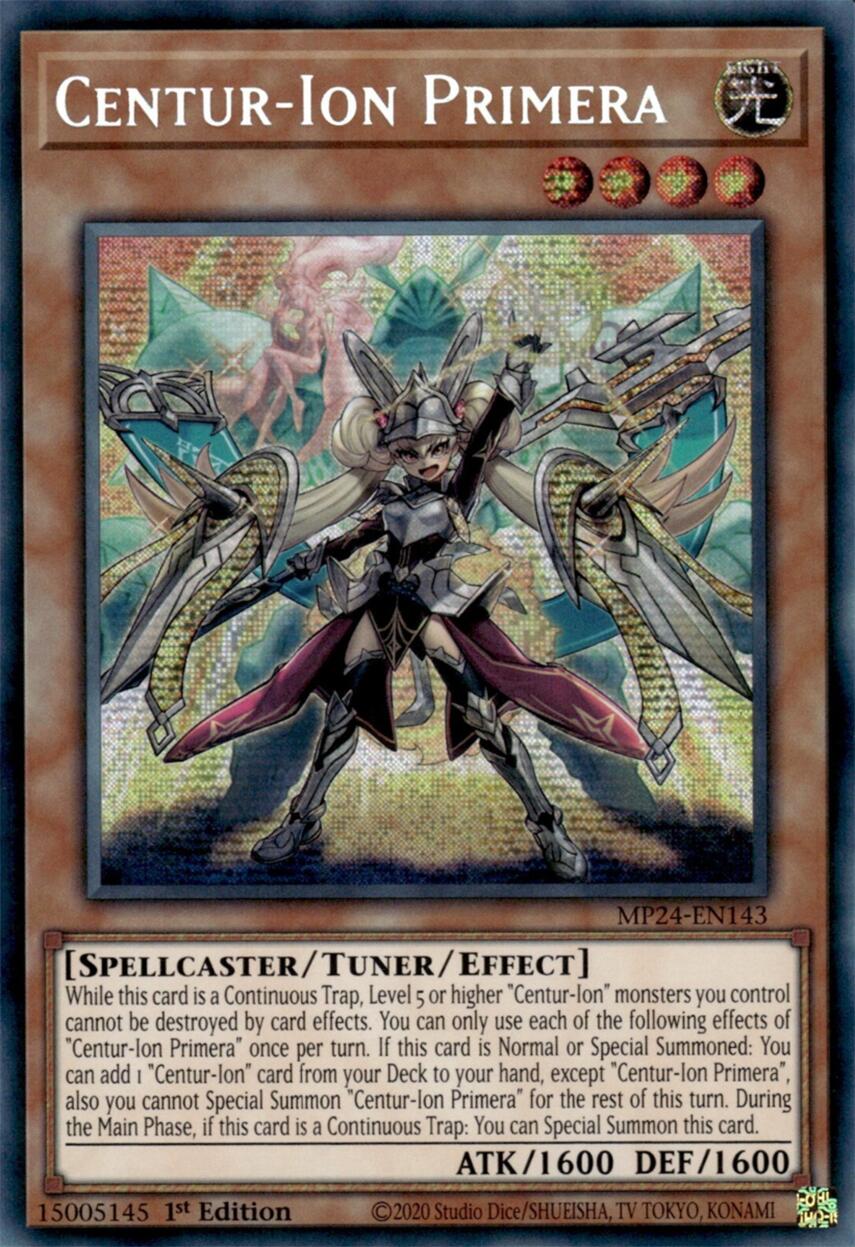 Centur-Ion Primera [MP24-EN143] Prismatic Secret Rare | Galactic Gamez