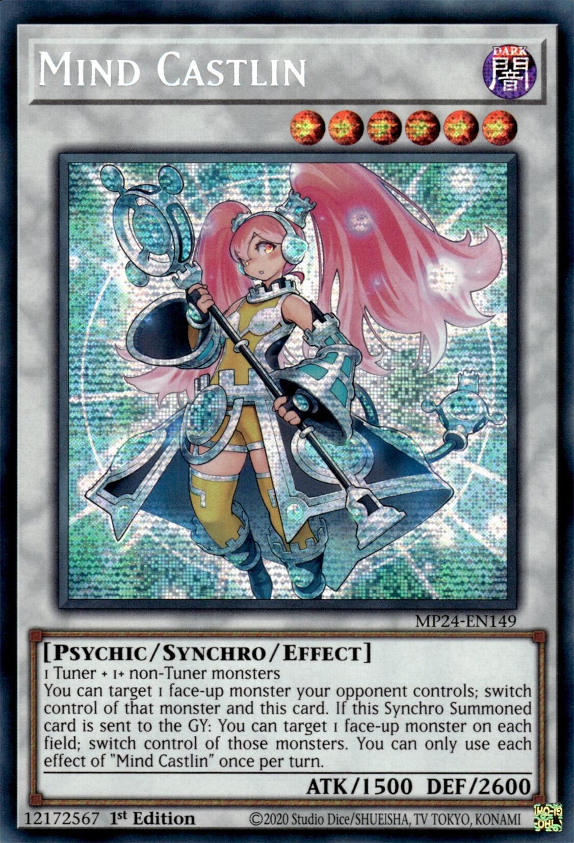 Mind Castlin [MP24-EN149] Prismatic Secret Rare | Galactic Gamez