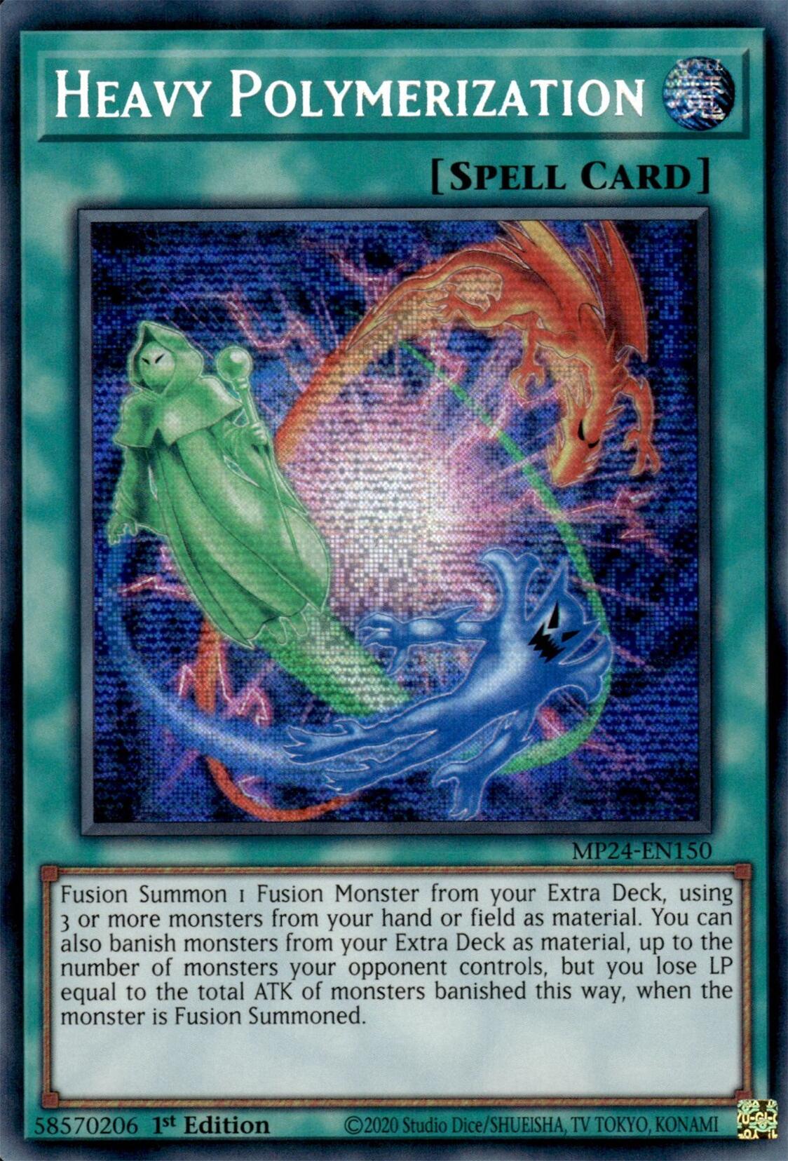 Heavy Polymerization [MP24-EN150] Prismatic Secret Rare | Galactic Gamez