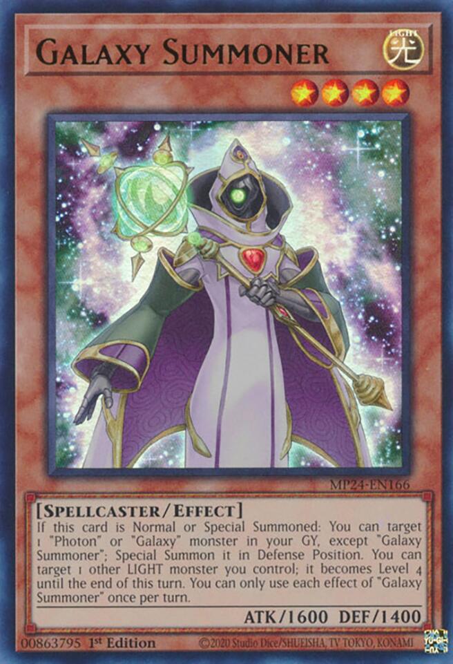 Galaxy Summoner [MP24-EN166] Ultra Rare | Galactic Gamez