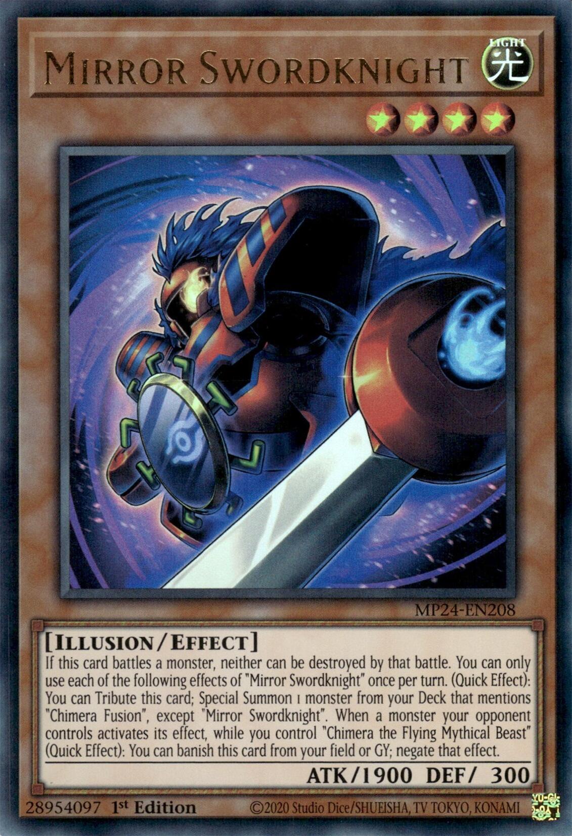 Mirror Swordknight [MP24-EN208] Ultra Rare | Galactic Gamez