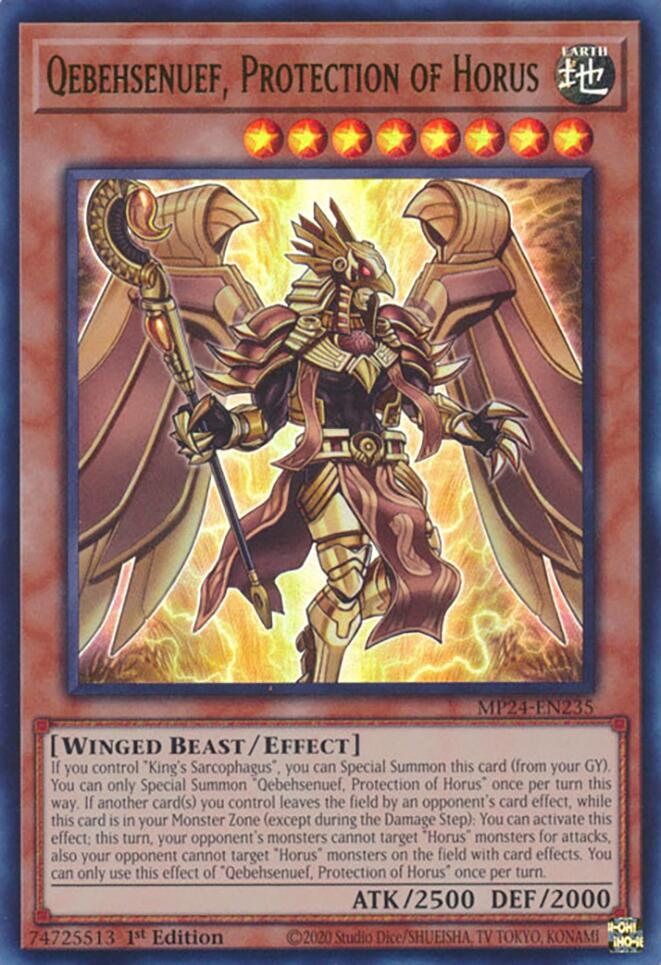 Qebehsenuef, Protection of Horus [MP24-EN235] Ultra Rare | Galactic Gamez