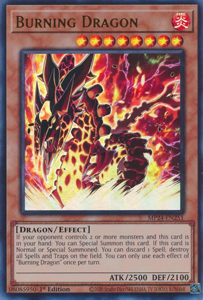 Burning Dragon [MP24-EN251] Ultra Rare | Galactic Gamez