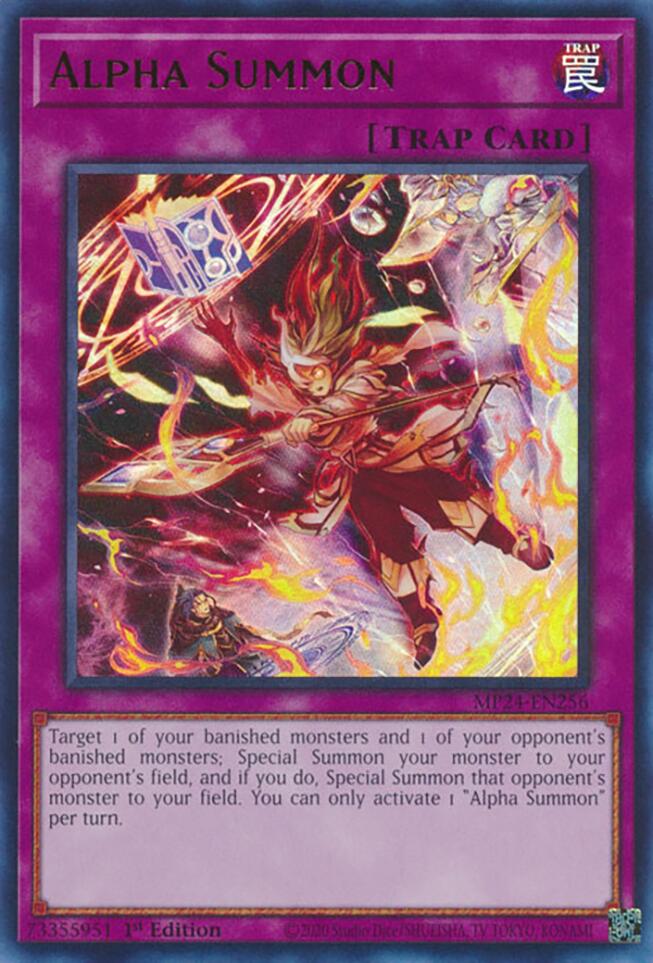 Alpha Summon [MP24-EN256] Ultra Rare | Galactic Gamez