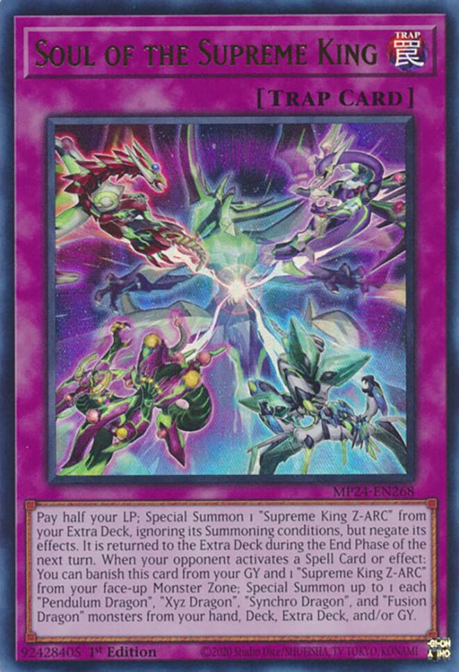 Soul of the Supreme King [MP24-EN268] Ultra Rare | Galactic Gamez