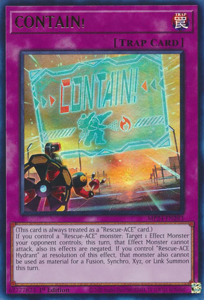 CONTAIN! [MP24-EN283] Ultra Rare | Galactic Gamez