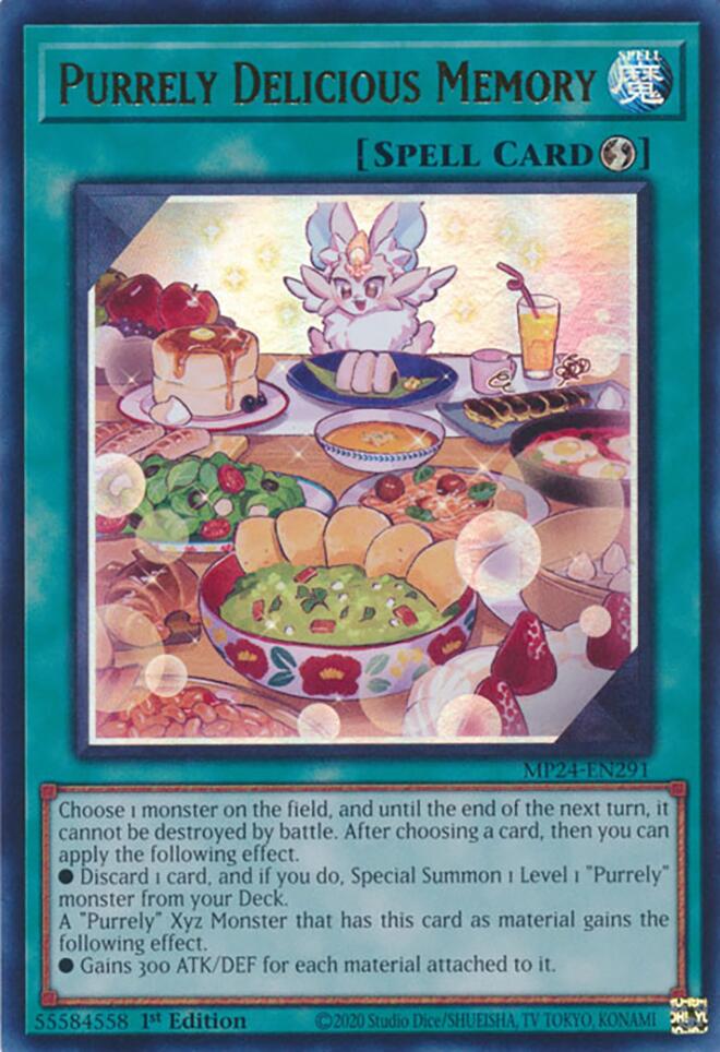 Purrely Delicious Memory [MP24-EN291] Ultra Rare | Galactic Gamez