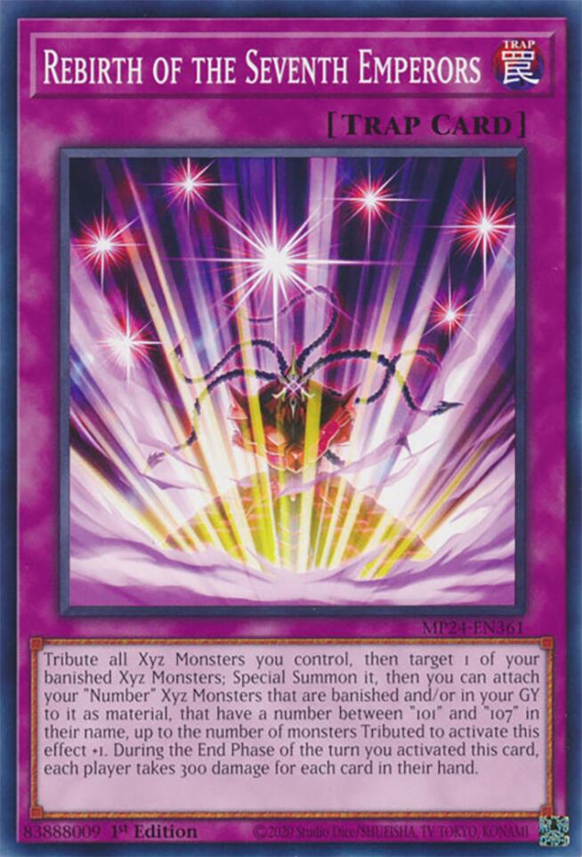 Rebirth of the Seventh Emperors [MP24-EN361] Common | Galactic Gamez