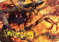 Unwanted Remake Art Card (Gold-Stamped Signature) [Duskmourn: House of Horror Art Series] | Galactic Gamez