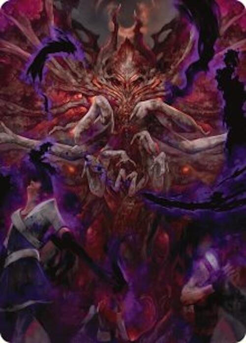 Damnation Art Card [Duskmourn: House of Horror Art Series] | Galactic Gamez