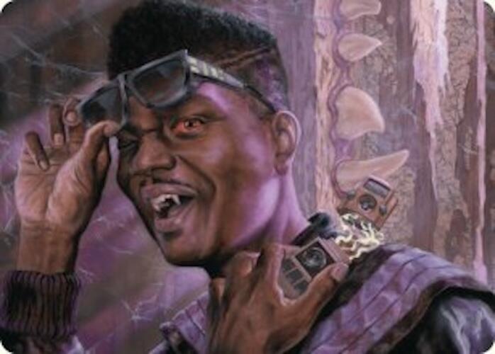 Dashing Bloodsucker Art Card [Duskmourn: House of Horror Art Series] | Galactic Gamez