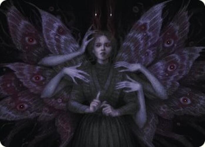 Demonic Counsel Art Card (7/54) [Duskmourn: House of Horror Art Series] | Galactic Gamez