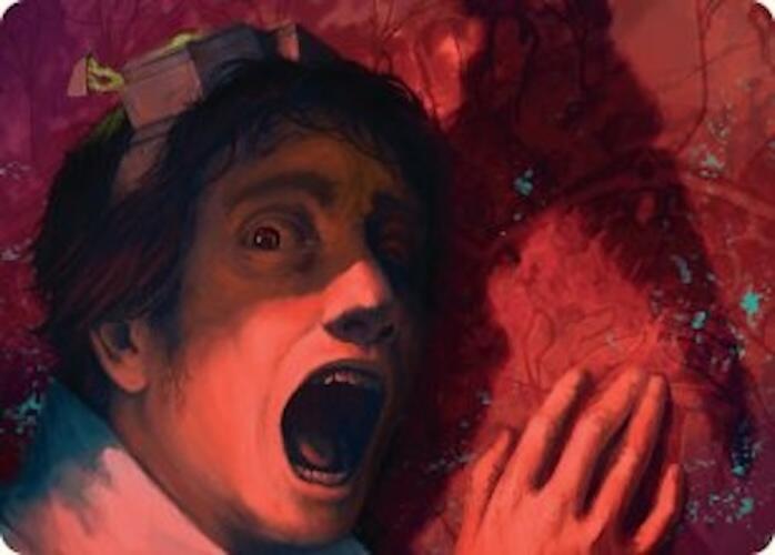 Murder Art Card [Duskmourn: House of Horror Art Series] | Galactic Gamez