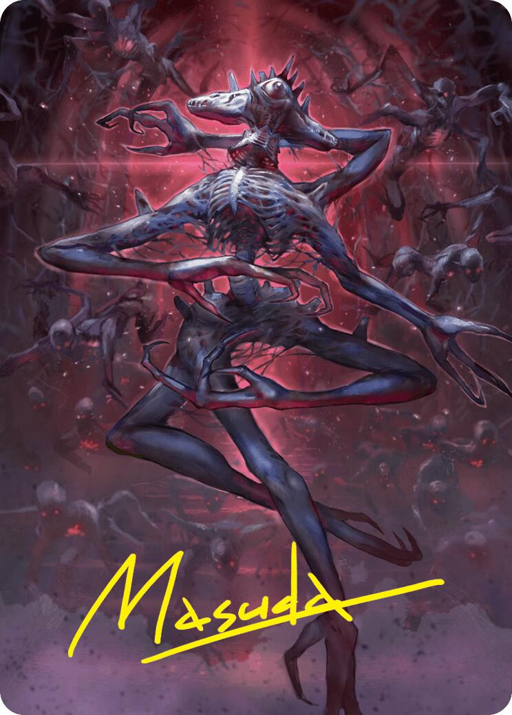 Overlord of the Balemurk Art Card (Gold-Stamped Signature) [Duskmourn: House of Horror Art Series] | Galactic Gamez
