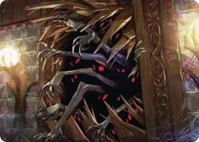 Withering Torment Art Card [Duskmourn: House of Horror Art Series] | Galactic Gamez
