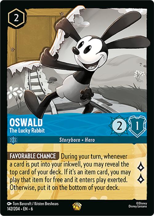 Oswald - The Lucky Rabbit (142/204) [Azurite Sea] | Galactic Gamez