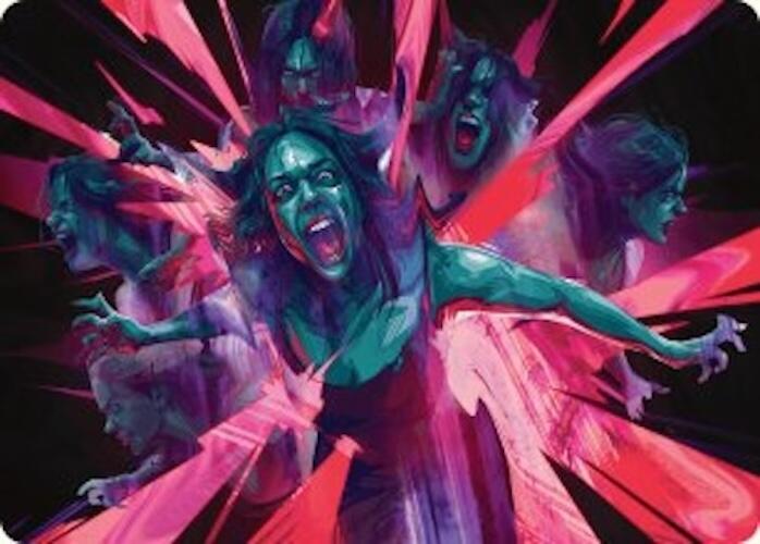 Waltz of Rage Art Card [Duskmourn: House of Horror Art Series] | Galactic Gamez