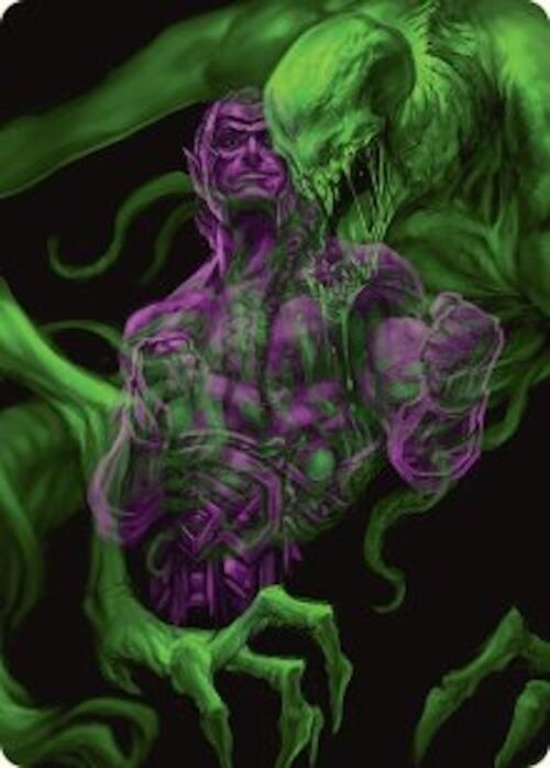 Tyvar, the Pummeler Art Card [Duskmourn: House of Horror Art Series] | Galactic Gamez