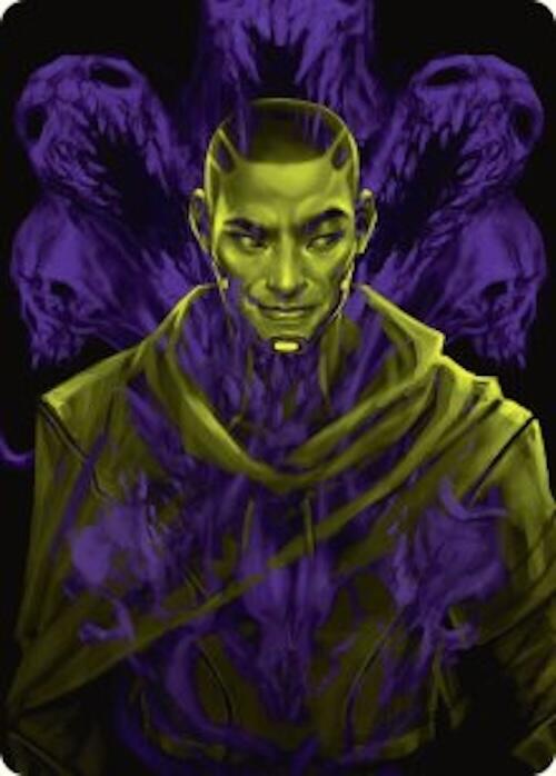 Kaito, Bane of Nightmares Art Card [Duskmourn: House of Horror Art Series] | Galactic Gamez