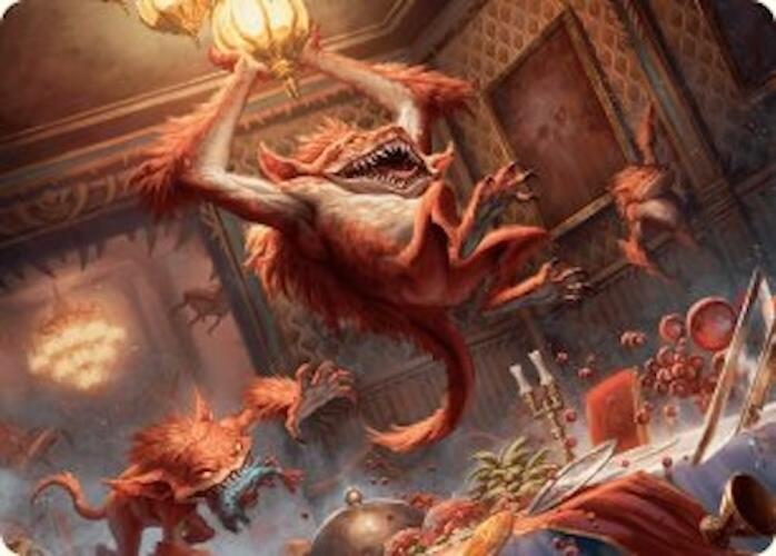 Midnight Mayhem Art Card [Duskmourn: House of Horror Art Series] | Galactic Gamez