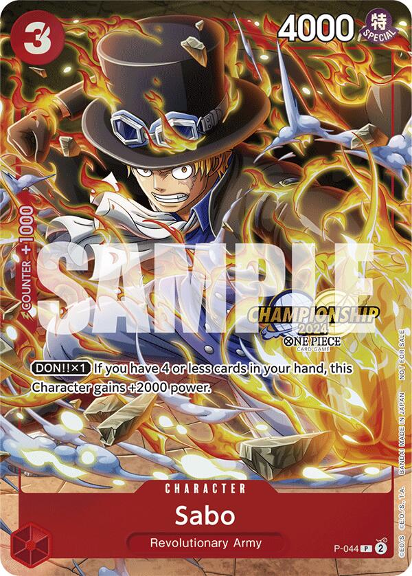 Sabo (CS 2024 Event Pack) [One Piece Promotion Cards] | Galactic Gamez