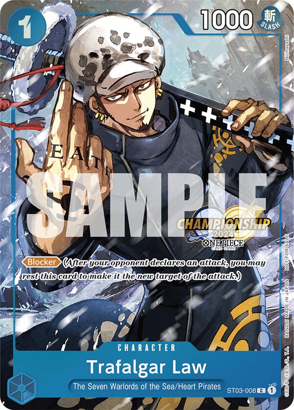 Trafalgar Law (ST03-008) (CS 2024 Event Pack) [One Piece Promotion Cards] | Galactic Gamez