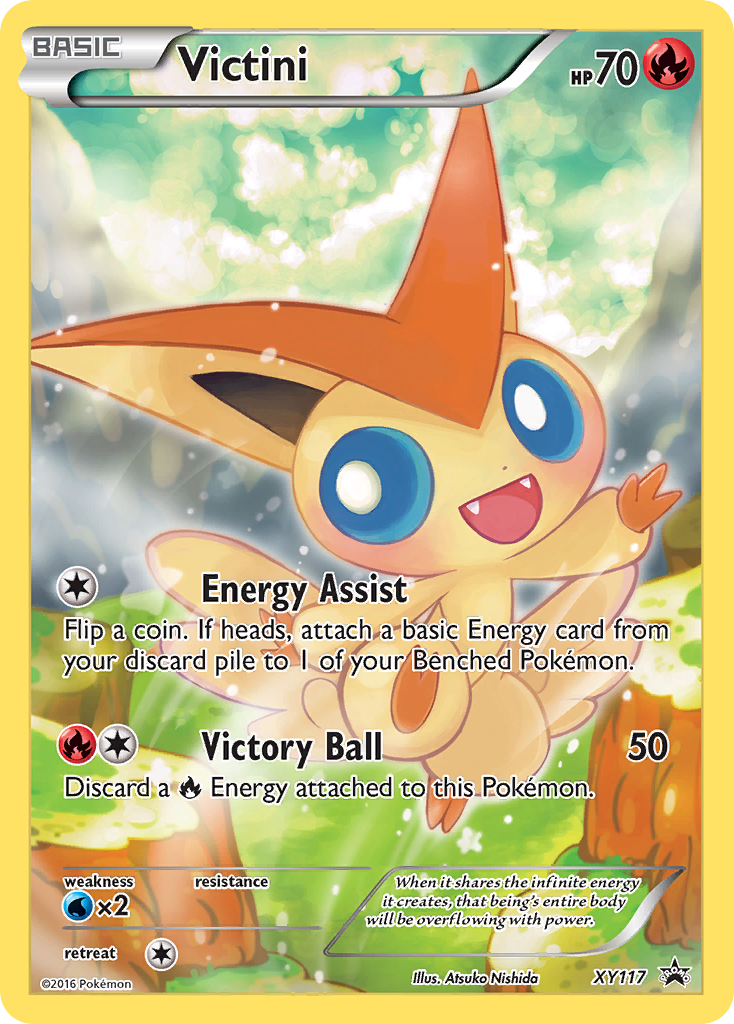 Victini (XY117) [XY: Black Star Promos] | Galactic Gamez