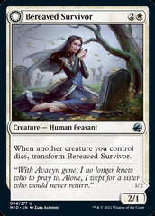 Bereaved Survivor // Dauntless Avenger [Innistrad: Midnight Hunt] | Galactic Gamez