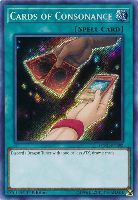 Cards of Consonance [LCKC-EN092] Secret Rare | Galactic Gamez