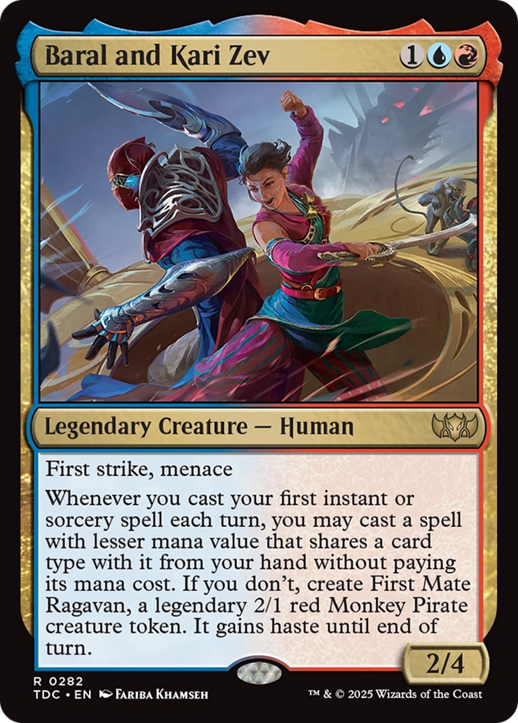 Baral and Kari Zev [Tarkir: Dragonstorm Commander] | Galactic Gamez