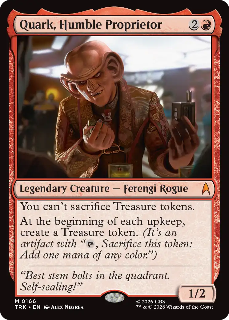 Quark, Humble Proprietor [Star Trek] | Galactic Gamez