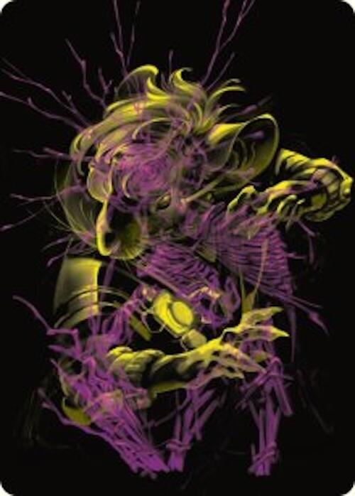 Nashi, Searcher in the Dark Art Card (43/54) [Duskmourn: House of Horror Art Series] | Galactic Gamez