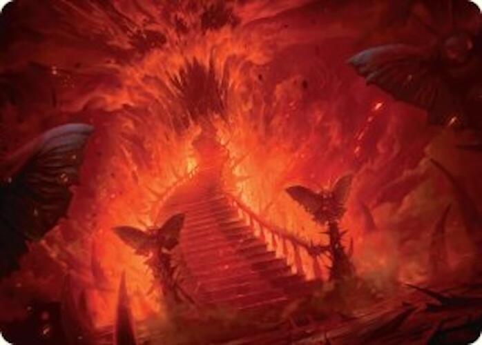 Mountain Art Card [Duskmourn: House of Horror Art Series] | Galactic Gamez
