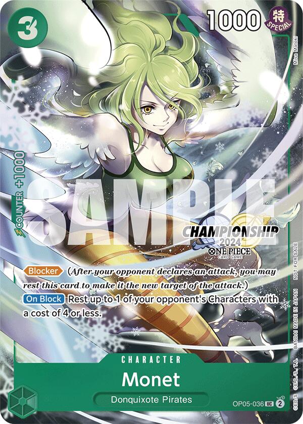 Monet (CS 2024 Event Pack Finalist) [One Piece Promotion Cards] | Galactic Gamez