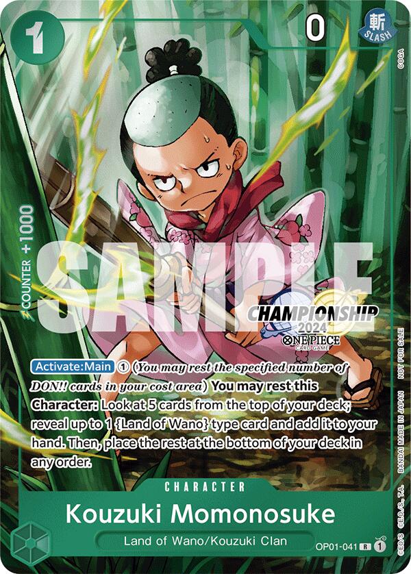 Kouzuki Momonosuke (CS 2024 Celebration Pack) [One Piece Promotion Cards] | Galactic Gamez