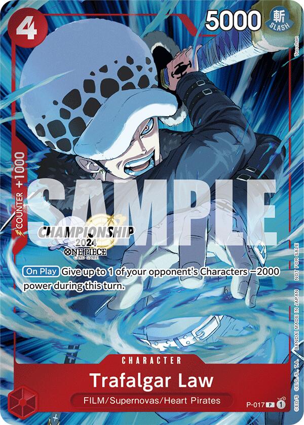 Trafalgar Law (CS 2024 Celebration Pack) [One Piece Promotion Cards] | Galactic Gamez