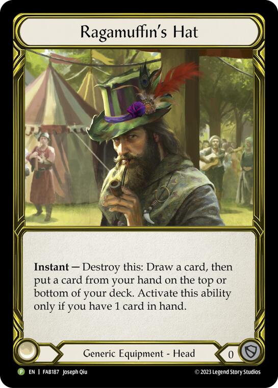 Ragamuffin's Hat [FAB187] (Promo)  Cold Foil | Galactic Gamez