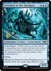 Overlord of the Floodpits [Duskmourn: House of Horror Prerelease Promos] | Galactic Gamez