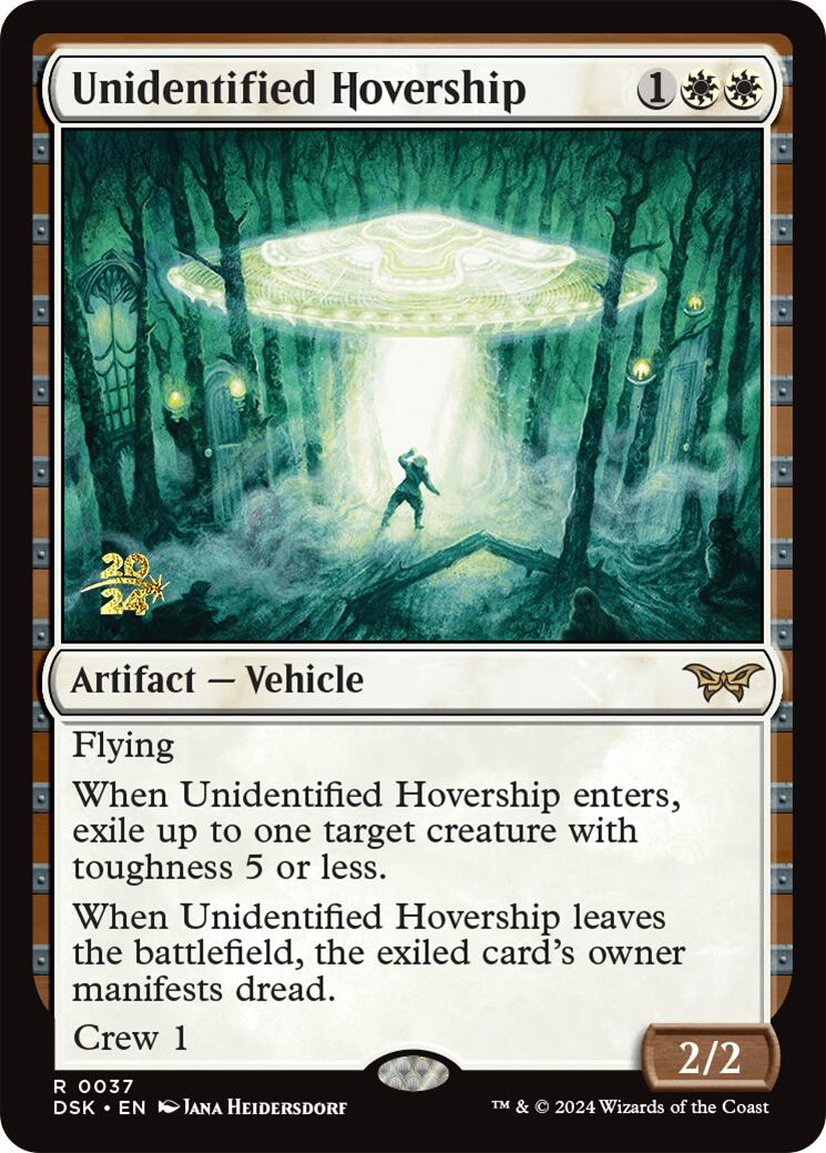 Unidentified Hovership [Duskmourn: House of Horror Prerelease Promos] | Galactic Gamez